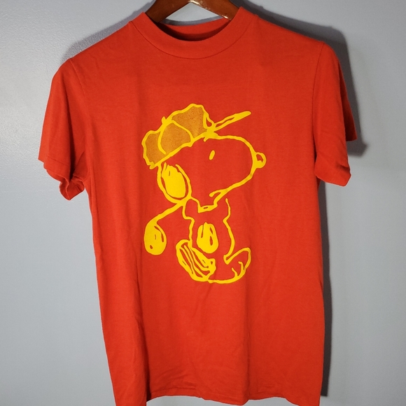 Vintage Single Stich Snoopy Golfing T-shirt Size M made in canada - Picture 1 of 5